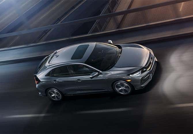 Honda Civic Hatchback Exterior - top view