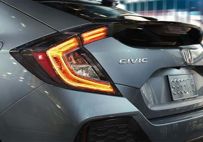 Honda Civic Hatchback tail light