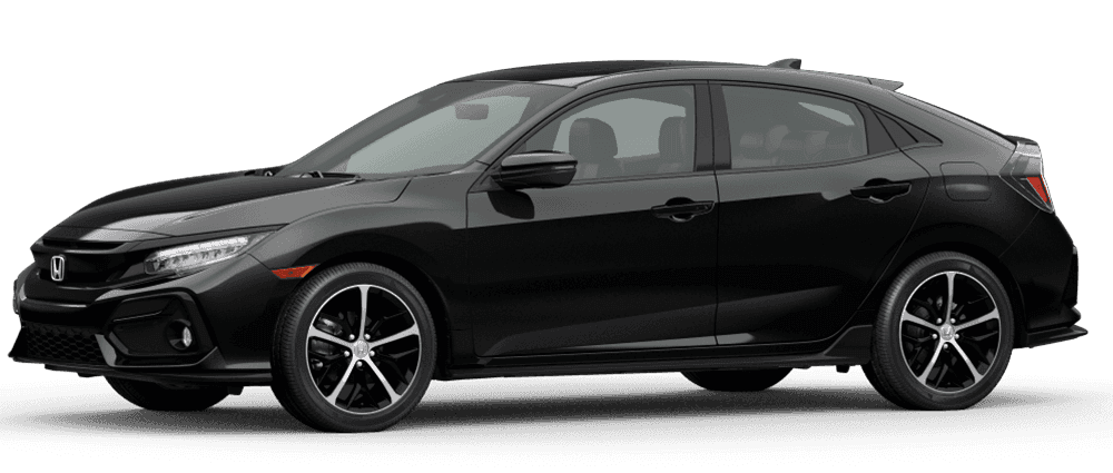 2020 Civic Hatchback - Crystal Black Pearl