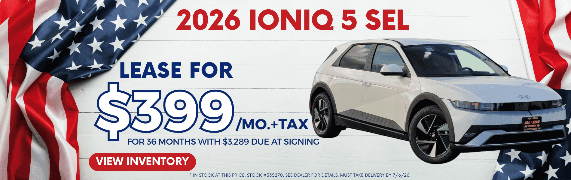Ioniq 5 SEL lease June