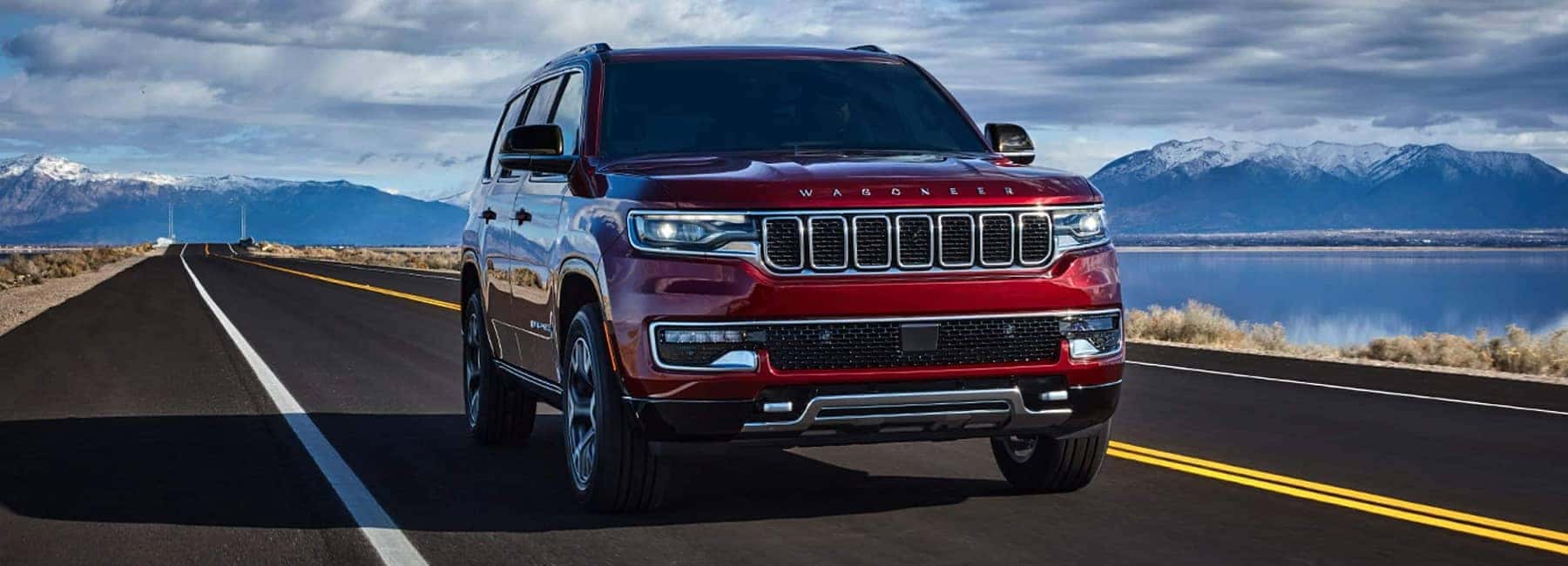 2023 Wagoneer driving down road