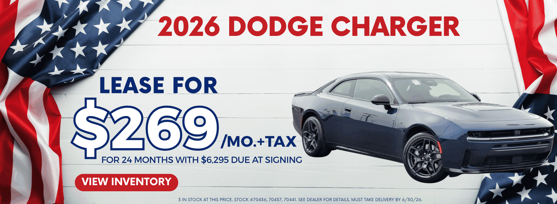Dodge Charger Lease June