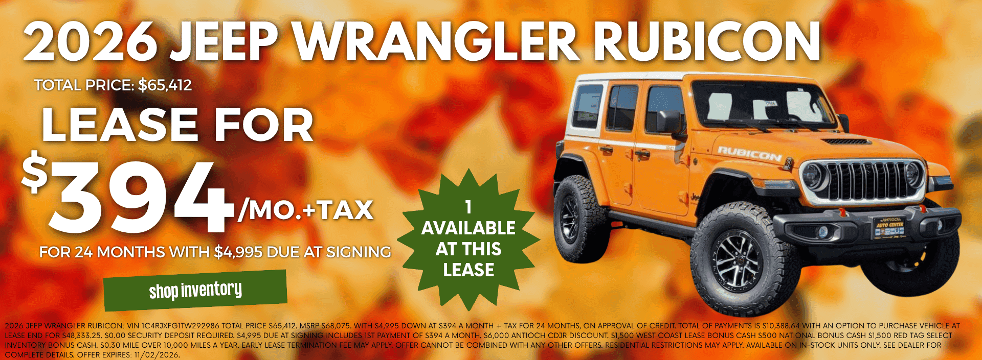 Wrangler Rubicon
