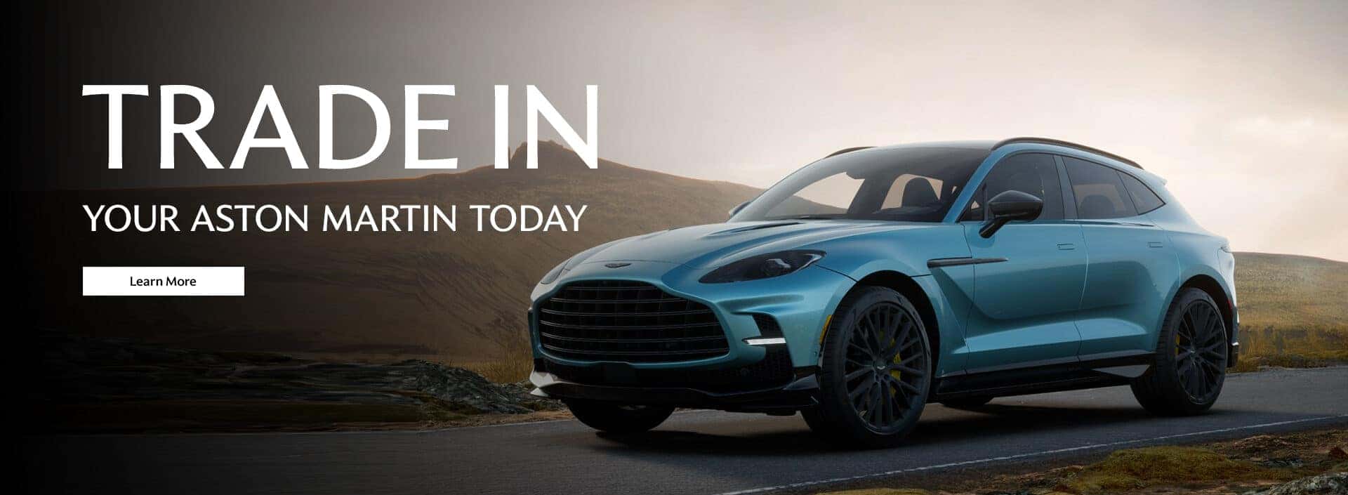 Trade in your aston martin today