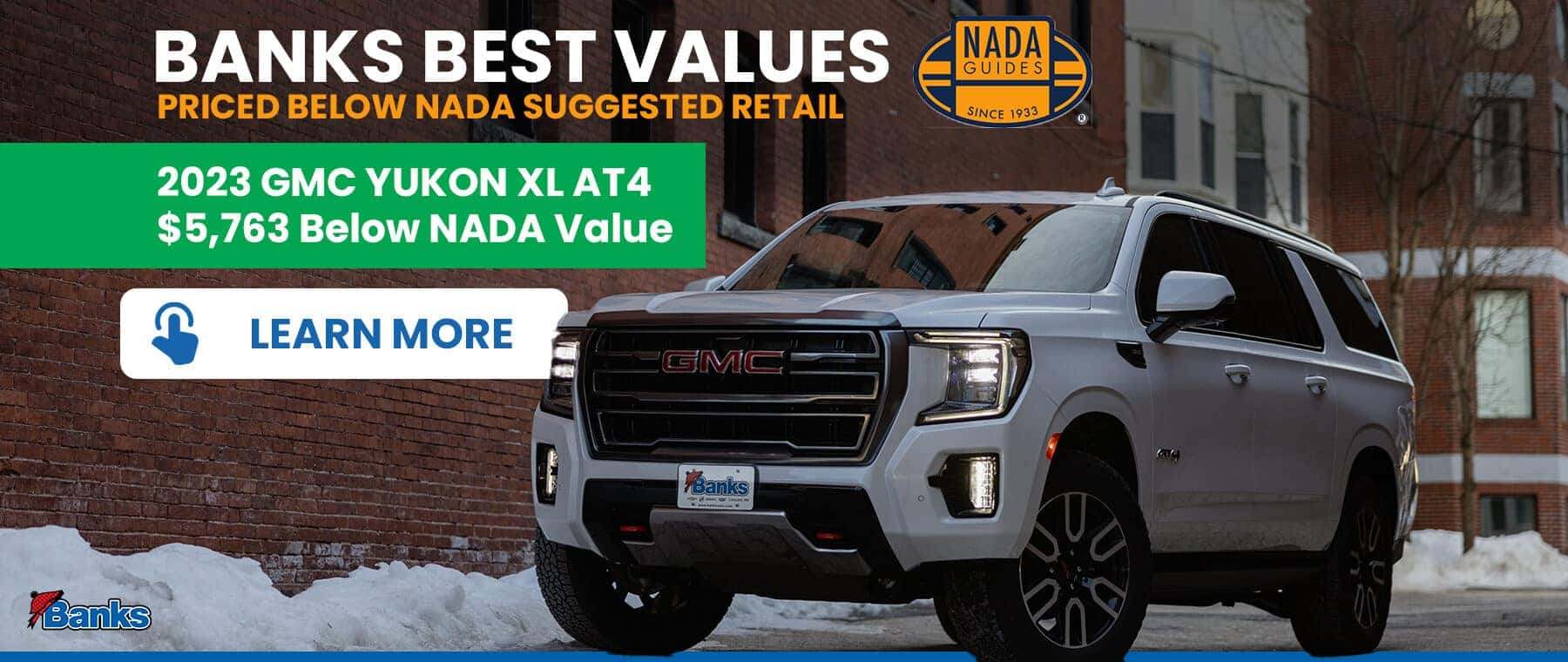 Banks Chevy GMC Cadillac Buick Dealer Concord, NH Manchester, NH