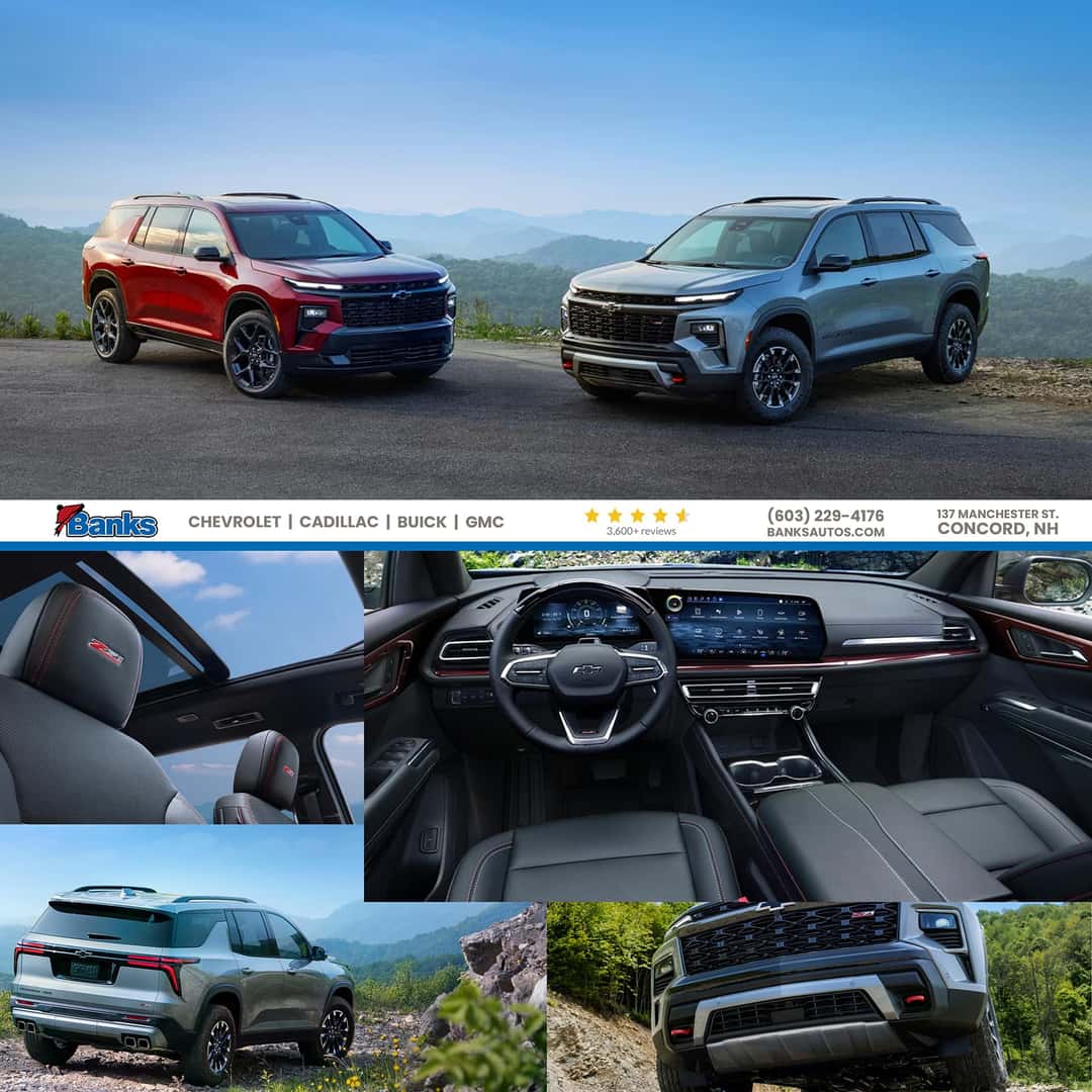 Banks Chevy GMC Cadillac Buick Dealer Concord, NH Manchester, NH