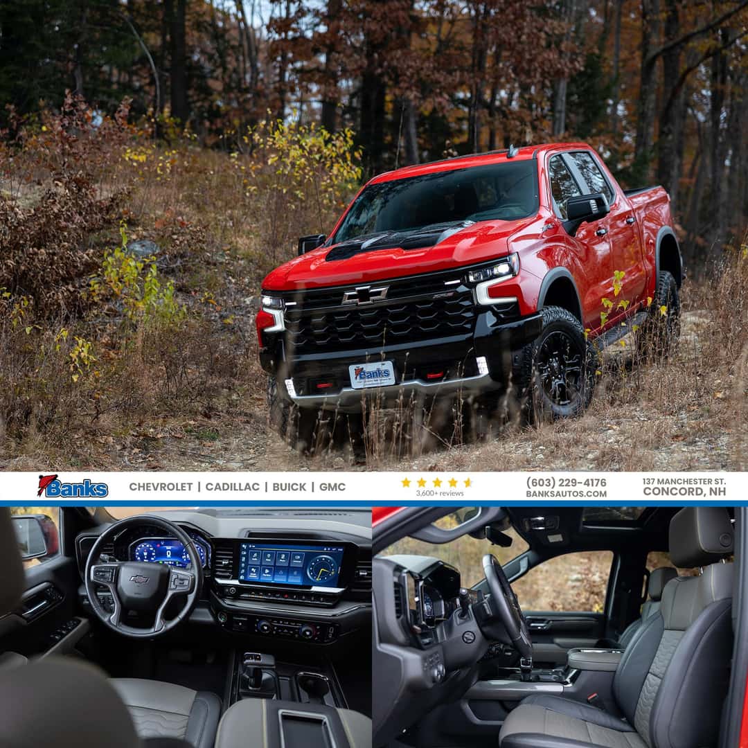 Banks Chevy GMC Cadillac Buick Dealer Concord, NH Manchester, NH