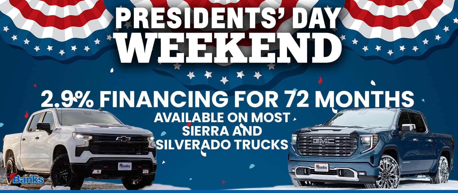 Banks Chevy GMC Cadillac Buick Dealer Concord, NH Manchester, NH