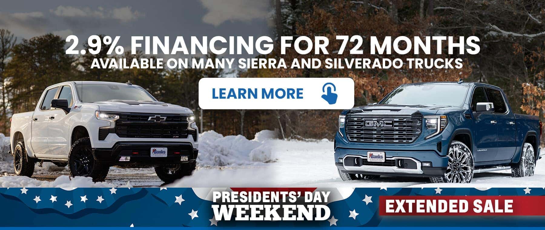 Banks Chevy GMC Cadillac Buick Dealer Concord, NH Manchester, NH