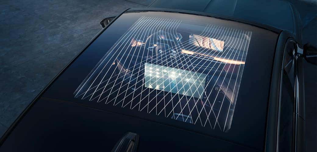 top view of 7 series LED roof