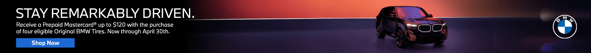 BMW Spring Tire Rebate