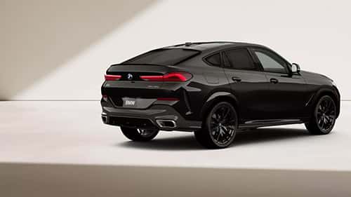 BMW x6 Rear View