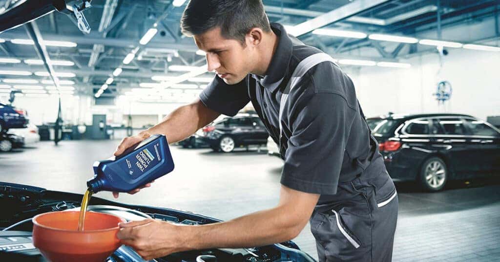 BMW Oil Change service