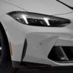 Close up on 2026 BMW M4 headlight