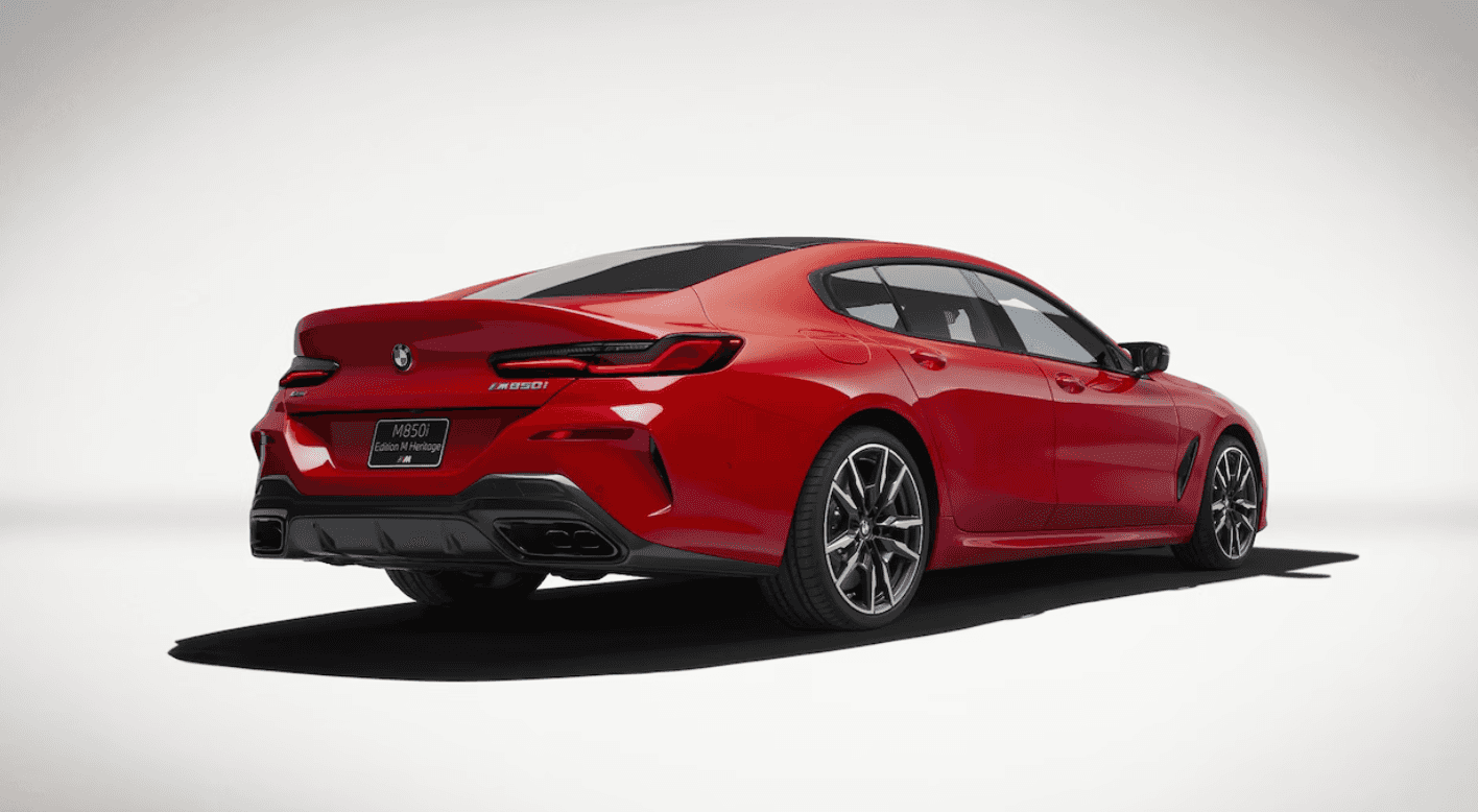 2026 BMW M850i Edition M Heritage Red