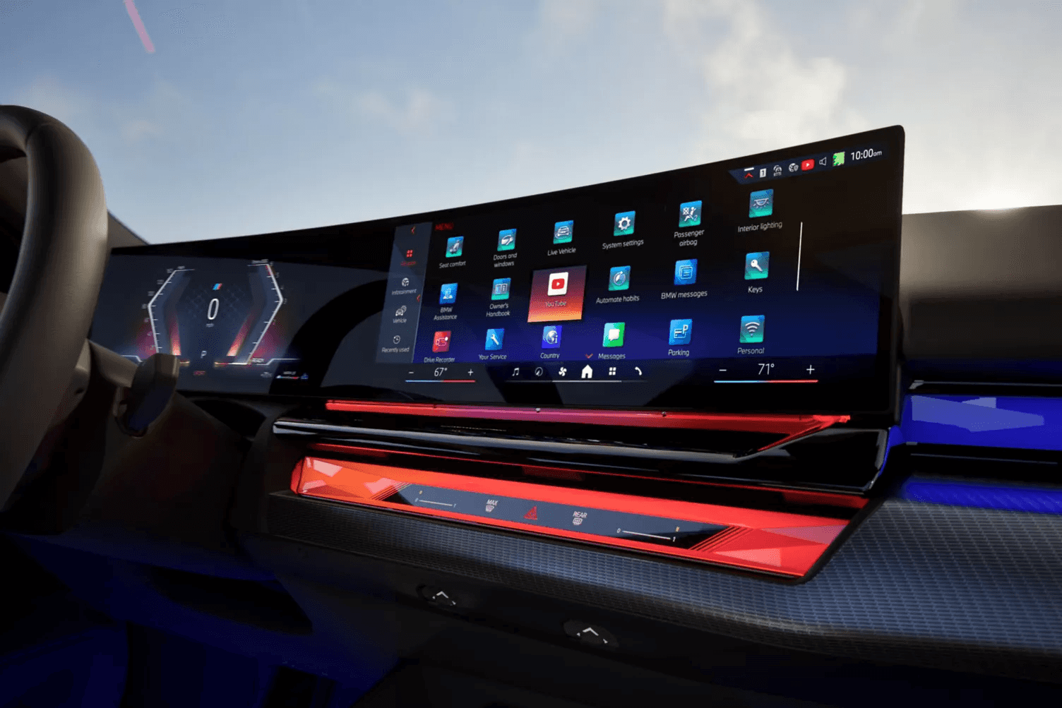 BMW 5 Series infotainment system