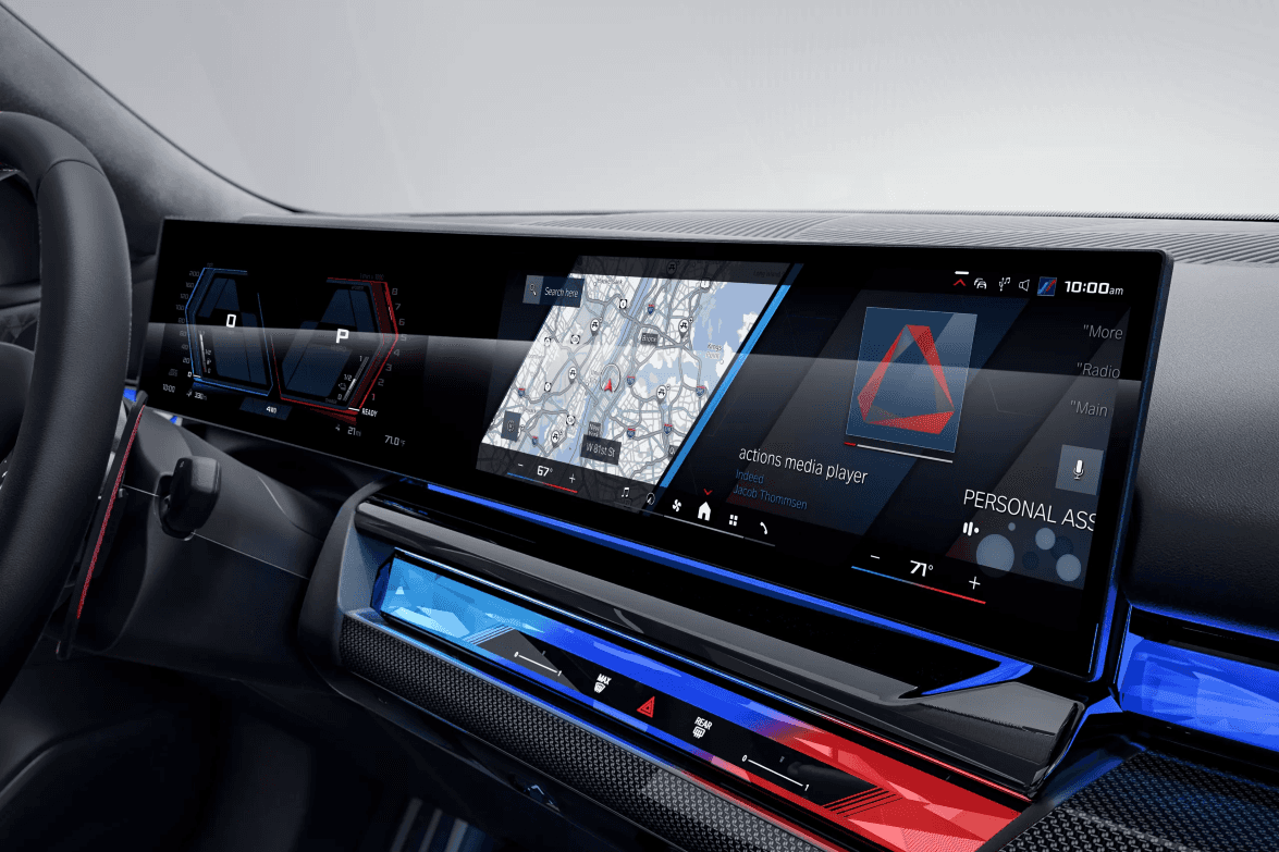 2027 BMW M5 Curved Display and advanced cockpit technology