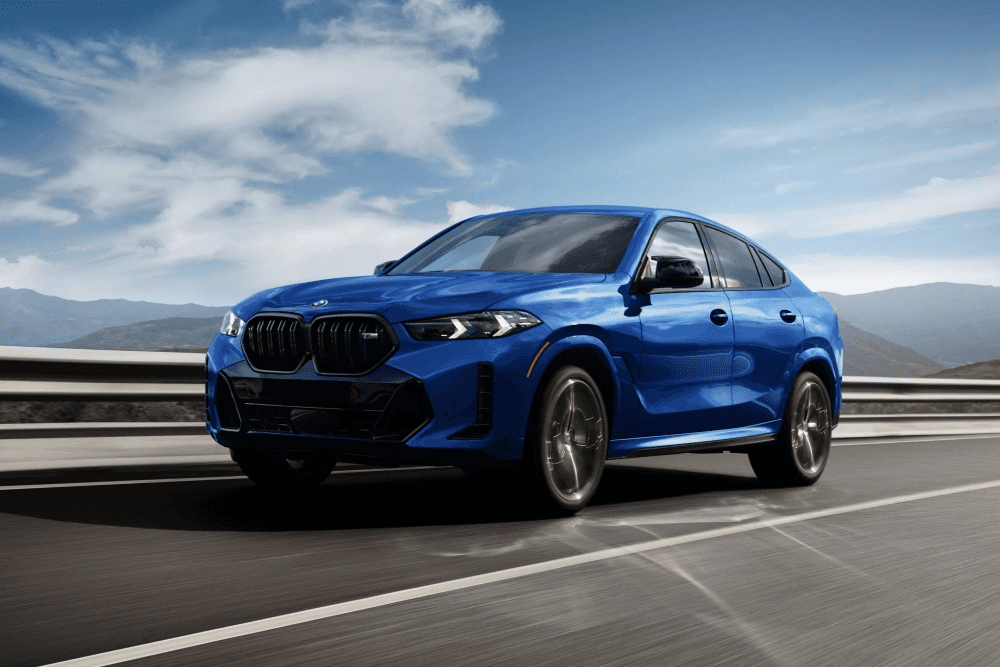 2027 BMW X6 M Competition parked outside BMW of Northwest Arkansas dealership