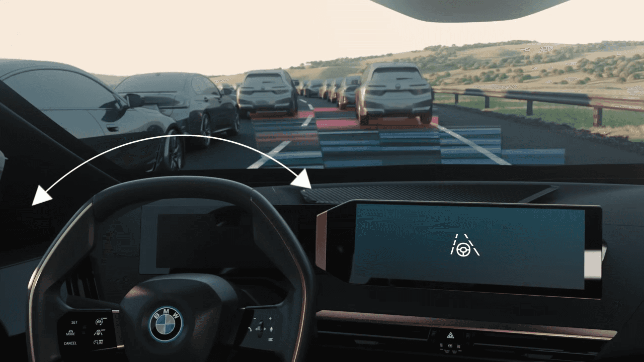 2027 BMW 4 Series Coupe Driving Assistant safety technology in action