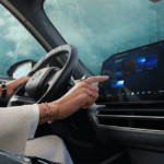 Interacting with infotainment system in 2027 BMW X5