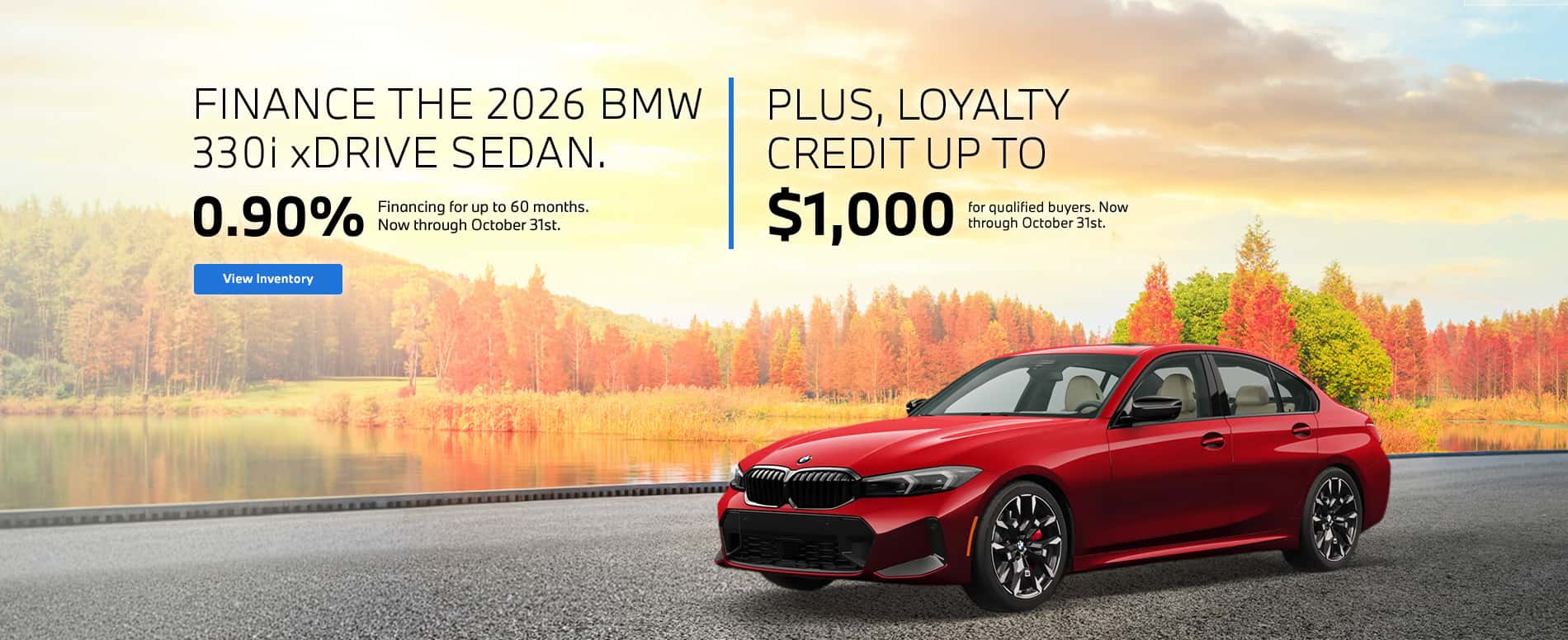 2027 BMW 330i Finance Offer
