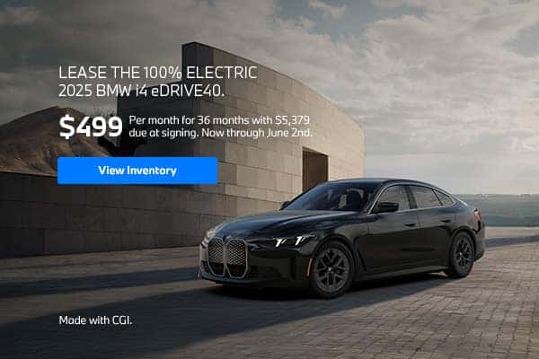Lease a 2025 BMW i4 eDrive40