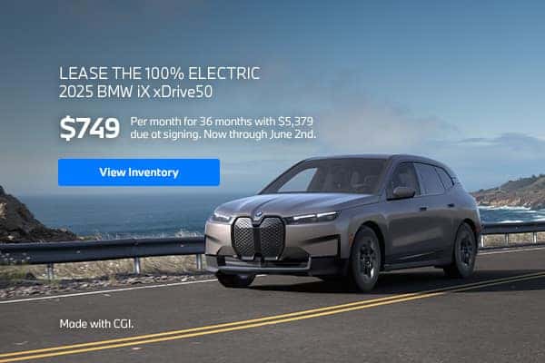 Lease a 2025 BMW iX xDrive50