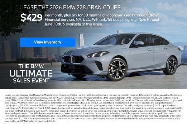 2026 BMW 228 Gran Coupe.