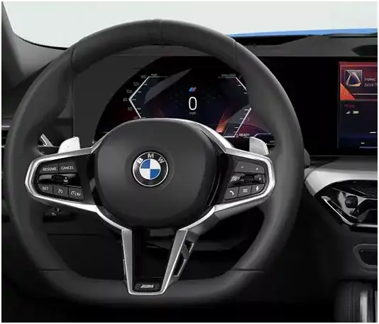 M steering wheel