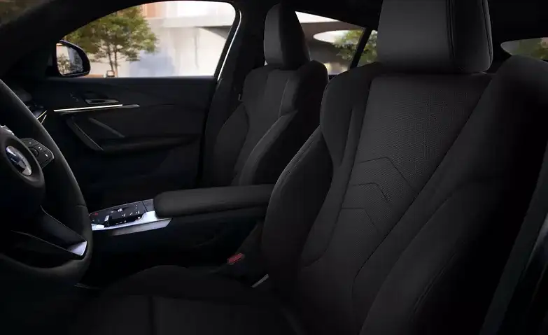 BMW X2 Veganza upholstery seats