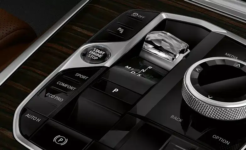 BMW X5 Glass Controls