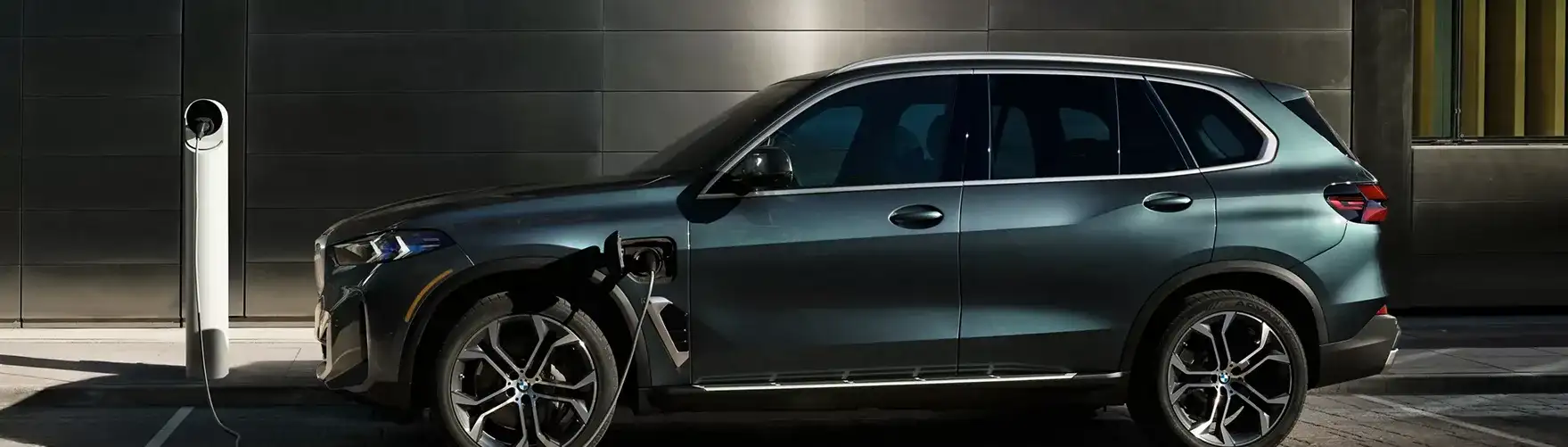 BMW public charging station