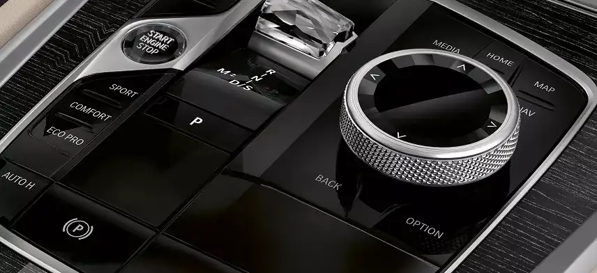 BMW X6 Glass Controls