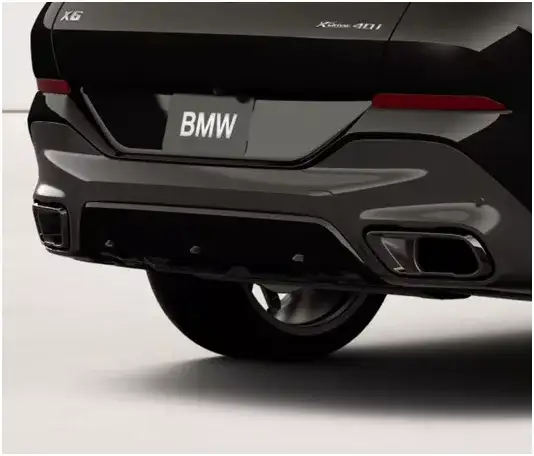 BMW X6 M Sport exhaust system