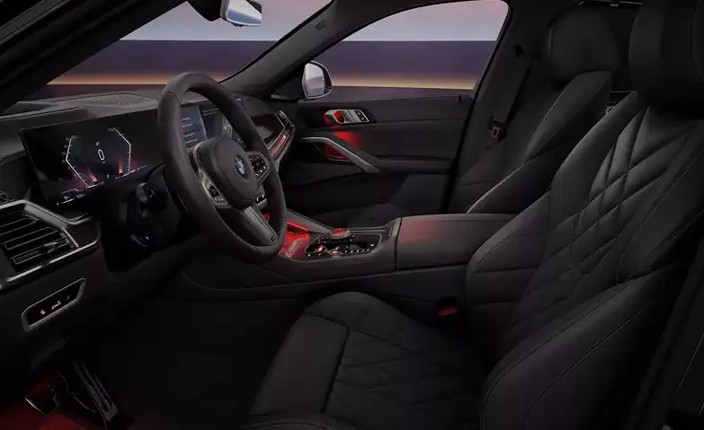 BMW X6 visionary interior space