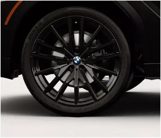 BMW X6 22-inch M Dual-Spoke Black Style 742M wheels