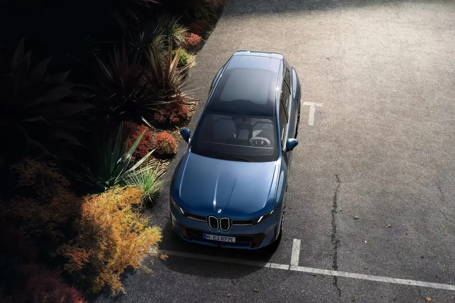 BMW iX3 angled