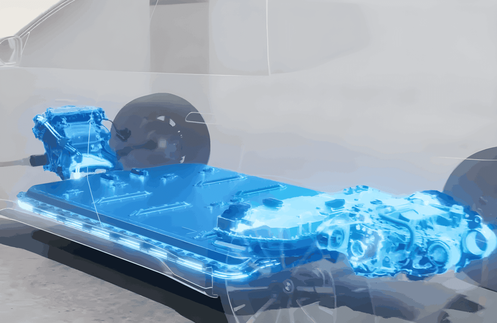BMW iX3 efficiency and battery technology overlay