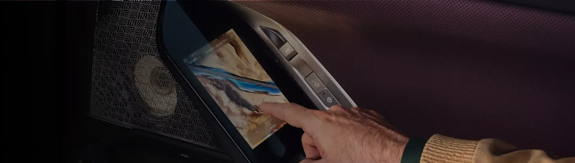 Touchscreen doors