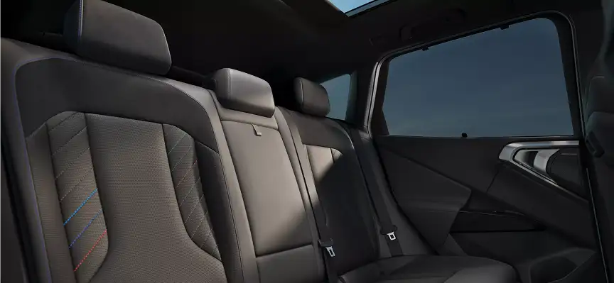 BMW X3 Spacious Rear Seating