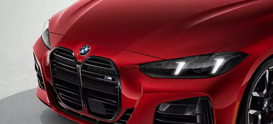 Kidney grille with high-gloss black frame