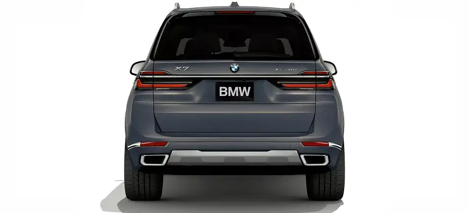 BMW X7 rear design