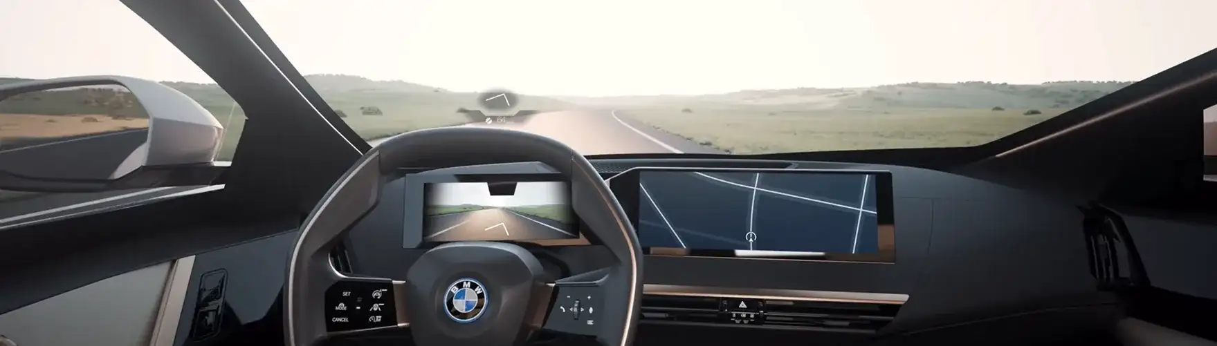 BMW Head-up Display and Augmented View
