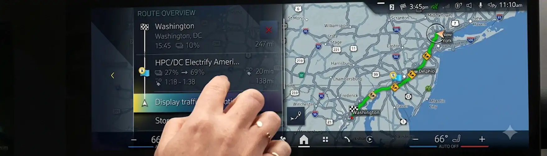 Charging-optimized routes