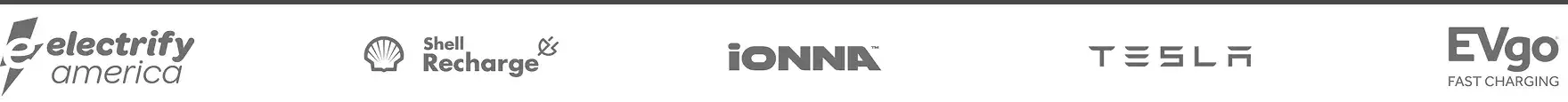 BMW Charging provider logos