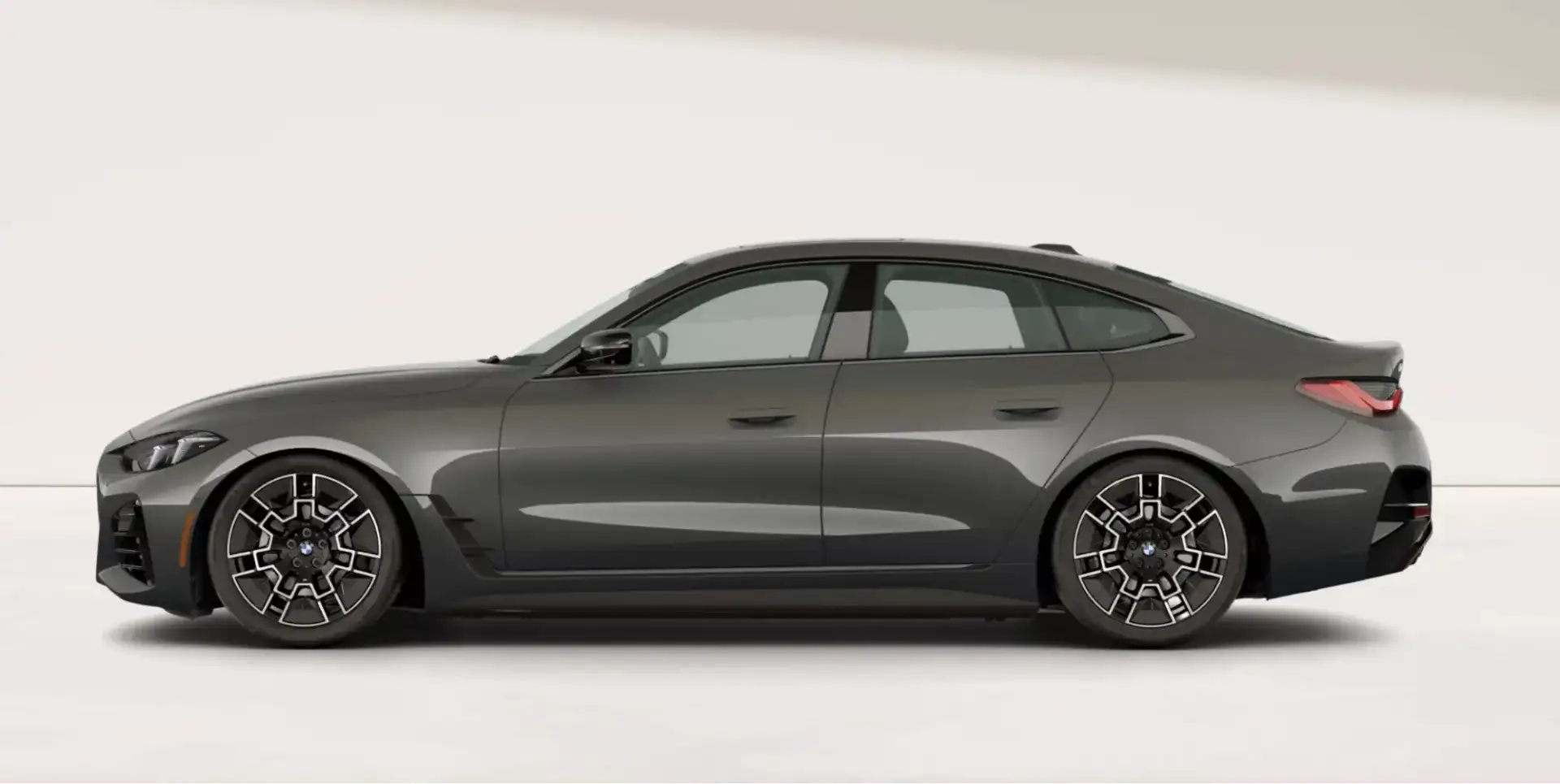 The BMW i4 in Dravit Grey Metallic
