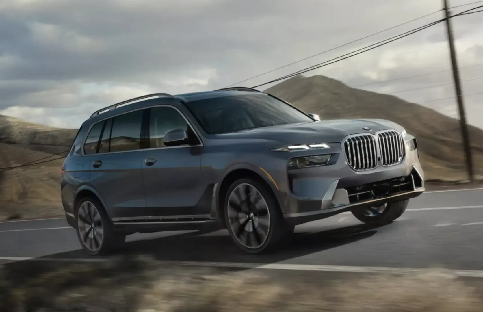BMW X7 in Skyscraper Grey Metallic