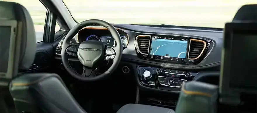 10.1-inch Uconnect 5 touchscreen display