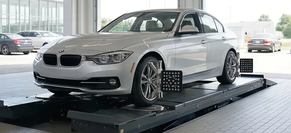 BMW 4 wheel alignment