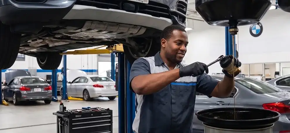 BMW oil services